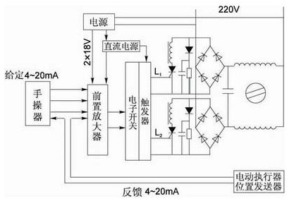 电动执行器控制原理图